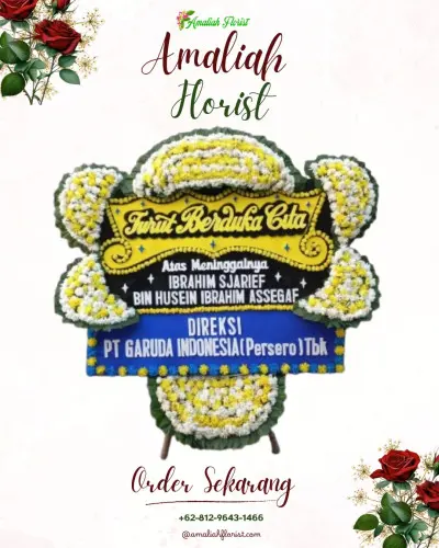 Papan Bunga Duka di Cabawan