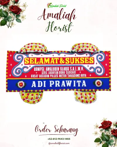 Karangan Bunga Ucapan Selamat di Cabawan